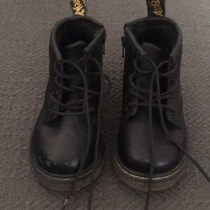 Baby black doc martens